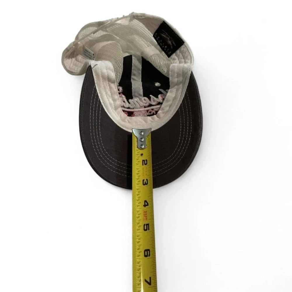 Prairie Mountain Yosemite‎ National Park Hat Women OSFA Brown Good Trucker Mesh